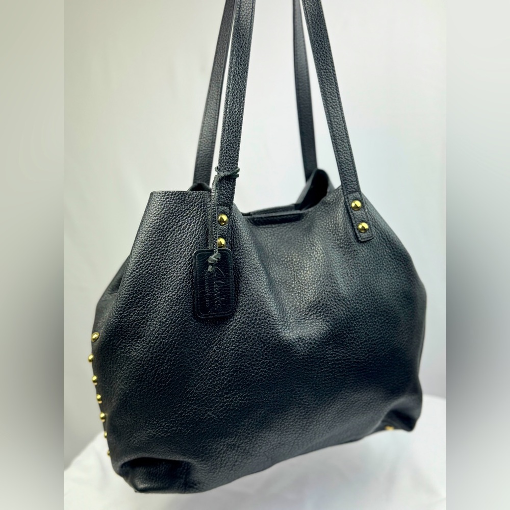 Clarks Shoulder/tote slouchy Genuine Leather handbag with Gold Hardware